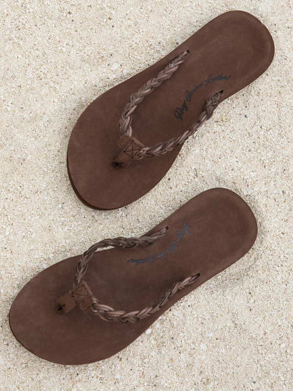 leather roxy sandals