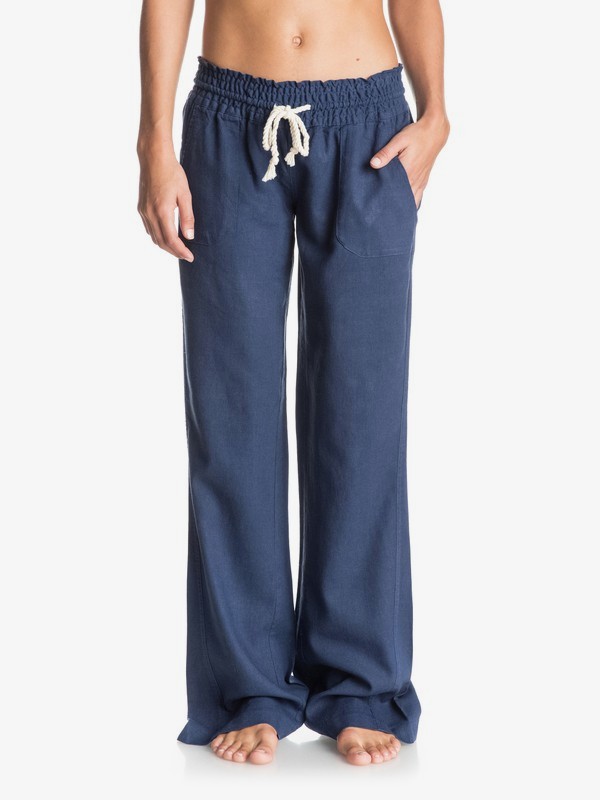 roxy linen pants