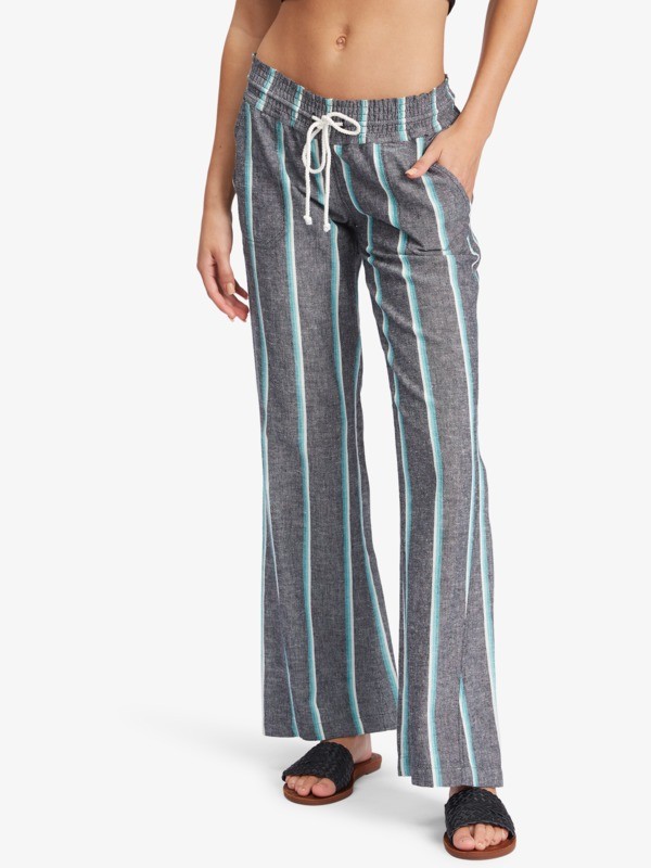 roxy striped pants