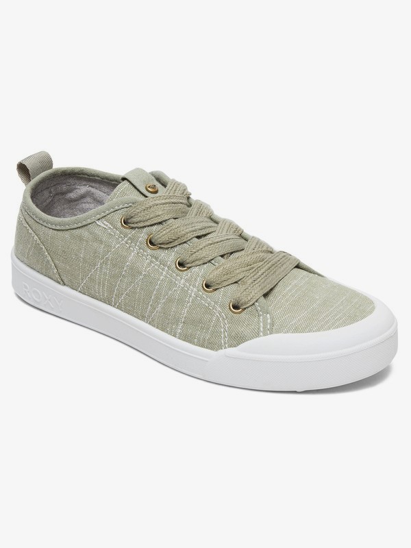 roxy olive green shoes