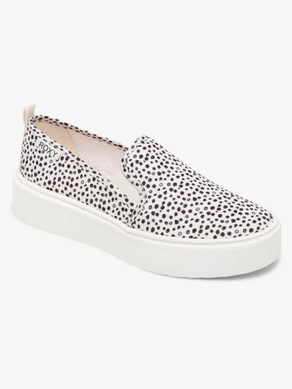 roxy women's sheilahh slip on platform sneaker shoe