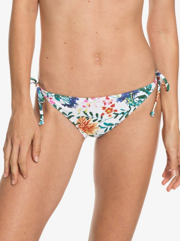 roxy, SOFTLY LOVE TIE SIDE SURFER, BRIGHT WHITE FLORAL SOIREE (wbb6) 0 SOFTLY LOVE TIE SIDE SURFER White ARJX403329 Roxy