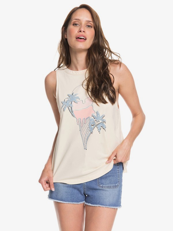 Tripple Scoop Sleeveless Tee | Roxy