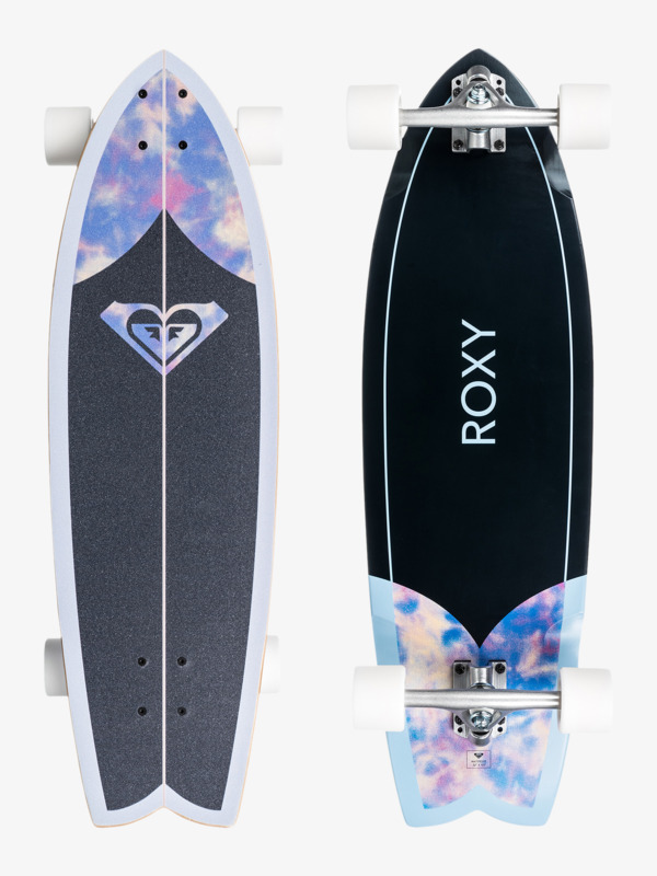 Roxy - Waterdye 9.5" - Compleet skateboard voor Unisex