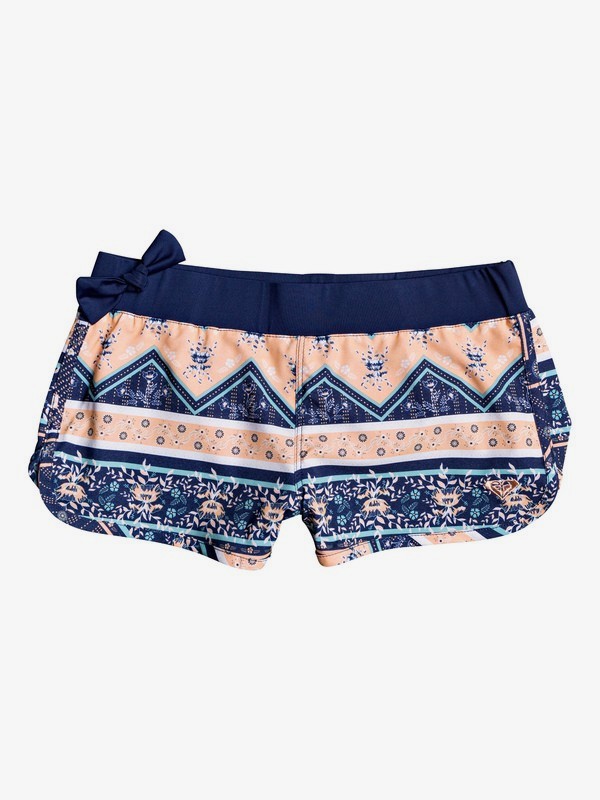 roxy, Heart In The Waves 5" - Boardshort pour Fille 8-16 ans, MED BLUE NEWPORT BORDER SW (bte7) 0 Heart In The Waves 5" - Boardshort pour Fille 8-16 ans Bleu ERGBS03061 Roxy