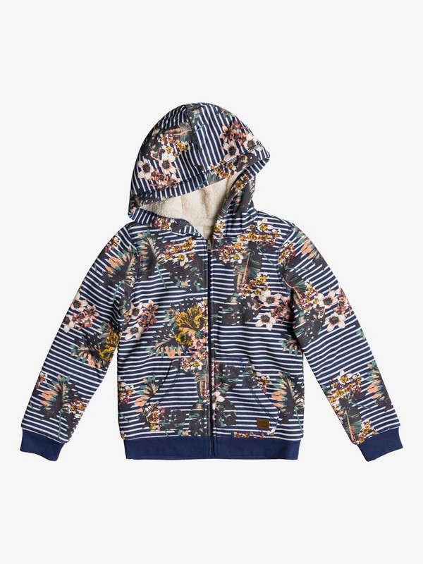 Earth Groove - Zip-Up Hoodie for Girls 8-16 | Roxy