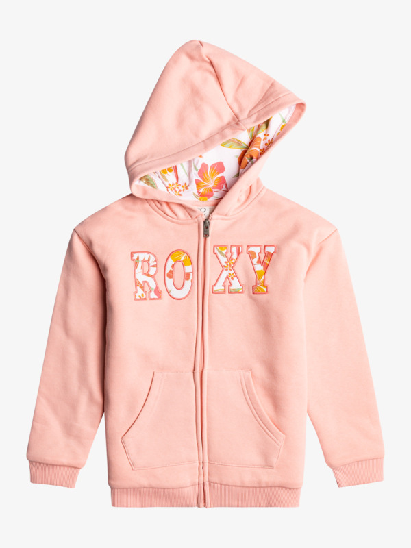 Roxy - Island In The Wind - Hoodie met Rits voor Meisjes