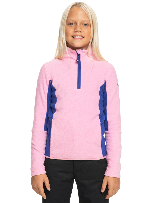 Roxy - Sayna - Technische fleece met korte rits voor Meisjes 8-16