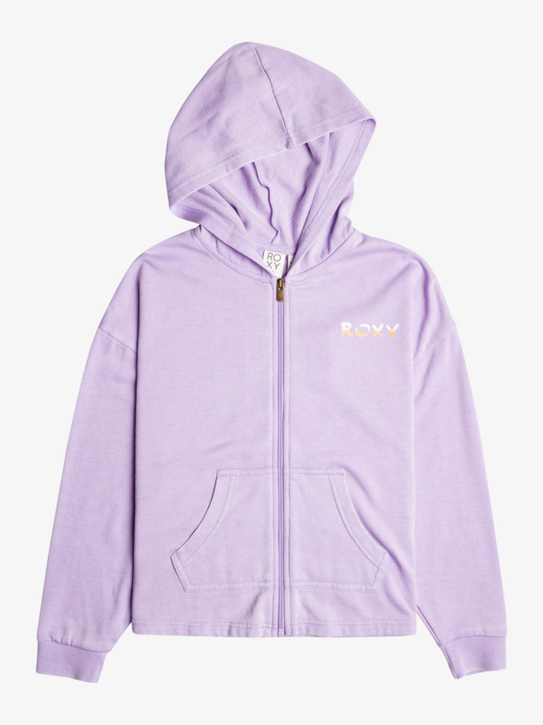 Roxy - Early In The Morning - Oversized Hoody met Rits voor Meisjes 4-16