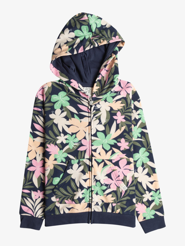 Roxy - Dancing With You - Hoodie met Rits voor Meisjes 4-16