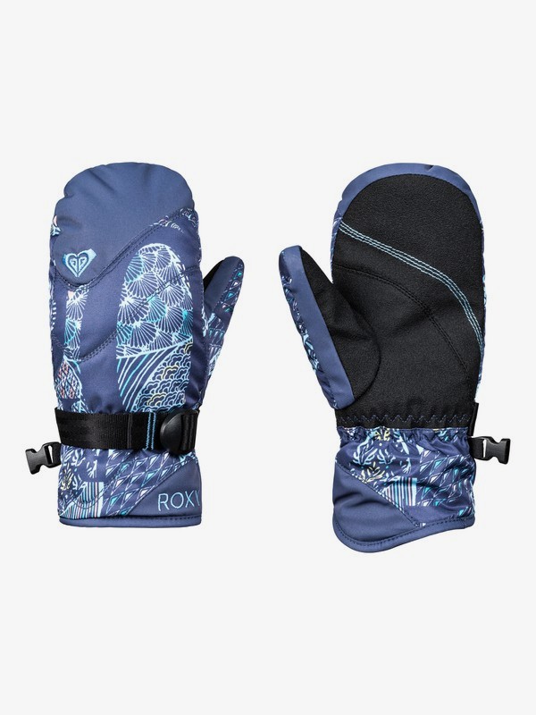 roxy, ROXY Jetty - Manoplas para esquí/snowboard para Chicas 8-16, CROWN BLUE_FREESPACE GIRL (bqy5) 0 ROXY Jetty - Manoplas para esquí/snowboard para Chicas 8-16 Azul ERGHN03015 Roxy