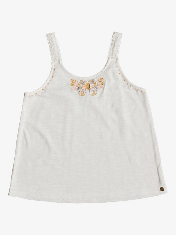 roxy, Playera sin mangas Direction Of Love B, MARSHMALLOW (wbt0) 0 Playera sin mangas Direction Of Love B Blanco ERGKT03113 Roxy