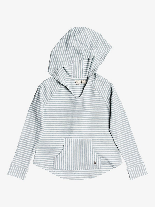 hooded long sleeve top