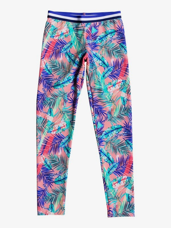 roxy, Фитнес-леггинсы Take A Dream, CANDLELIGHT BALI PALM RG (mfe6) 0 Фитнес-леггинсы Take A Dream Розовый ERGNP03012 Roxy