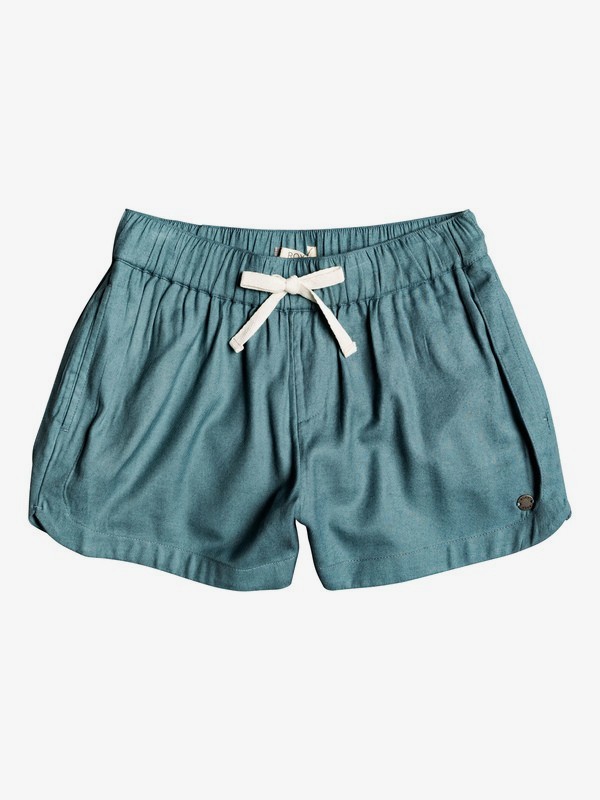 roxy, Una Mattina Lightweight Shorts, TROOPER (bln0) 0 Una Mattina Lightweight Shorts Blue ERGNS03046 Roxy