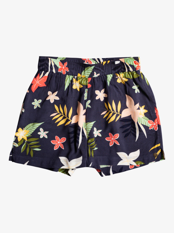 Roxy - Blue Ocean Floor - Elastische Short voor Meisjes 4-16