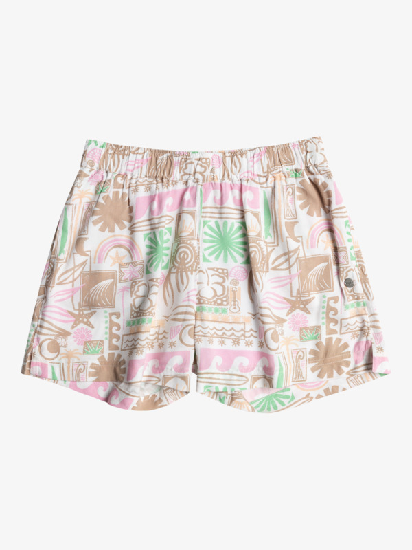 Roxy - Blue Ocean Floor - Short met elastische taille voor Meisjes 4-16