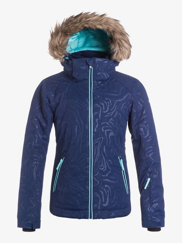 Jet Ski Solid Snowboard Jacke 3613371730123 | Roxy Roxy Jet Ski Solid Snowboardjacke für Damen Blau