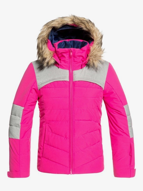 roxy, Bamba Snow Jacket, BEETROOT PINK (mml0) 0 Bamba Snow Jacket Pink ERGTJ03076 Roxy