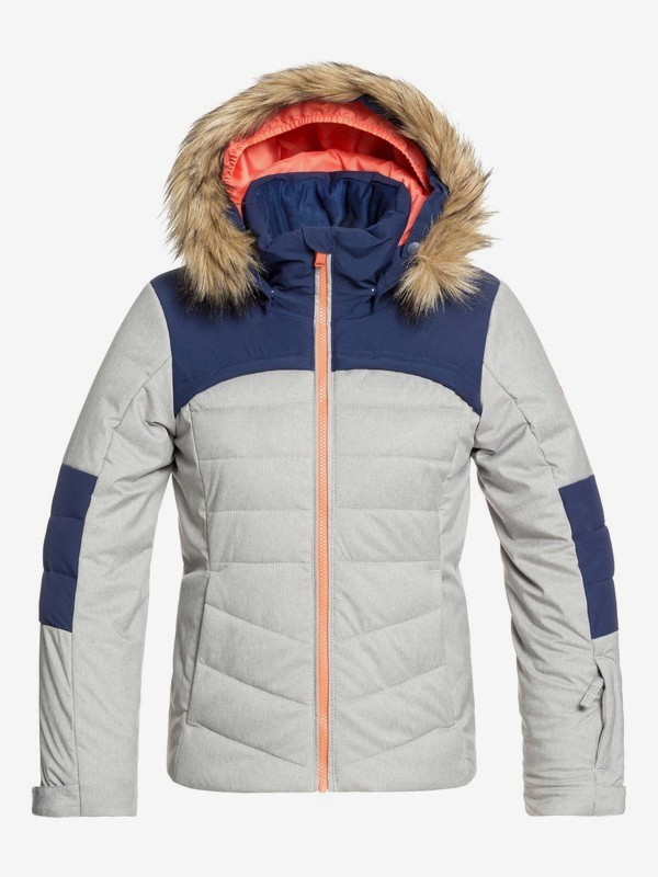 roxy, Bamba Snow Jacket, HEATHER GREY (sjeh) 0 Bamba Snow Jacket Grey ERGTJ03076 Roxy