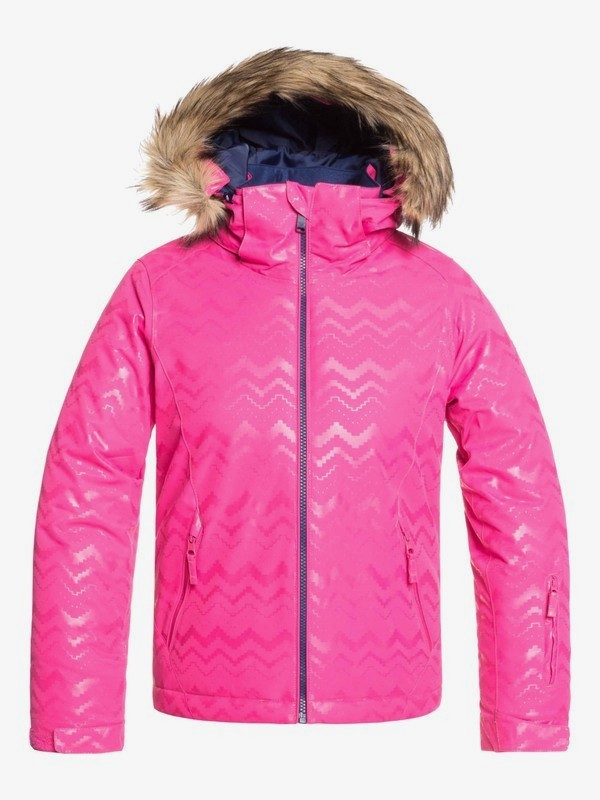 roxy, American Pie Snow Jacket, BEETROOT PINK AZTECSPIRITEMBOS (mml3) 0 American Pie Snow Jacket Pink ERGTJ03085 Roxy