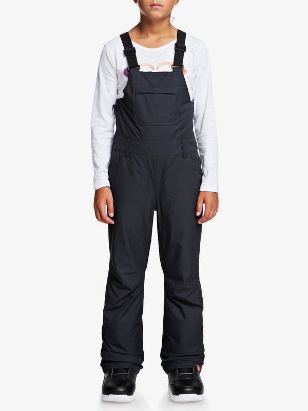 roxy, Non Stop Snow Bib Pants, TRUE BLACK (kvj0) 0 Non Stop Snow Bib Pants Black ERGTP03019 Roxy