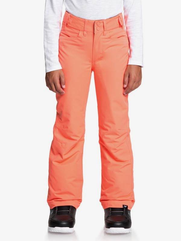 roxy backyard white 10k snowboard pants