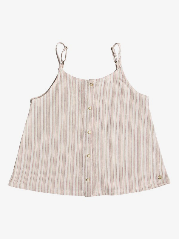 roxy, Майка Strong Will, MARSHMALLOW STITCHED STRIPE (wbt3) 0 Майка Strong Will Белый ERGWT03031 Roxy