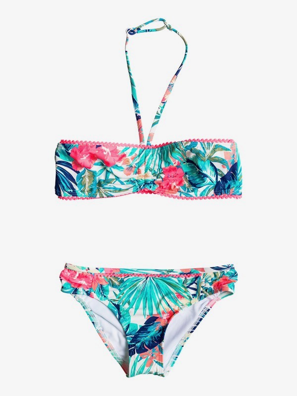 Jungle Poem - Bandeau Bikini Set 3613372546204 | Roxy