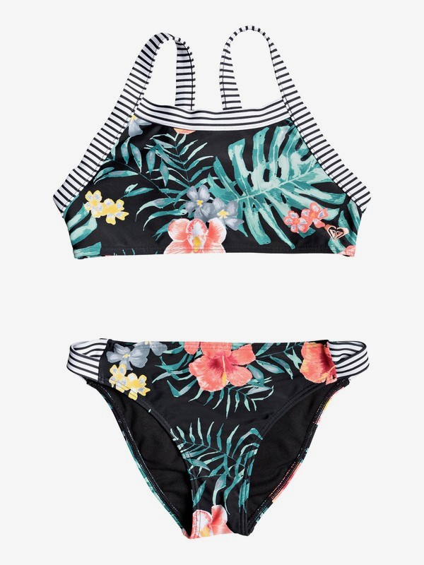 Happy Spring - Crop Top Bikini Set for Girls 8-16 | Roxy