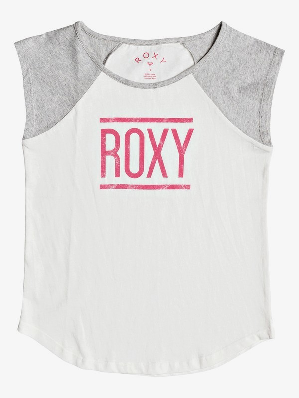 roxy, Футболка Heaven's A Heartbreak, MARSHMALLOW (wbt0) 0 Футболка Heaven's A Heartbreak Белый ERGZT03267 Roxy