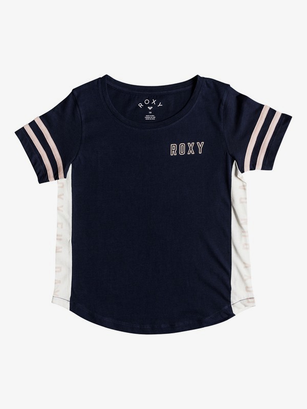 roxy, Lucky You - Camiseta para Chicas 8-16, DRESS BLUES (btk0) 0 Lucky You - Camiseta para Chicas 8-16 Azul ERGZT03336 Roxy