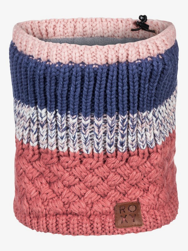 roxy, Hailey Neck Warmer, DUSTY CEDAR (mmr0) 0 Hailey Neck Warmer Pink ERJAA03421 Roxy