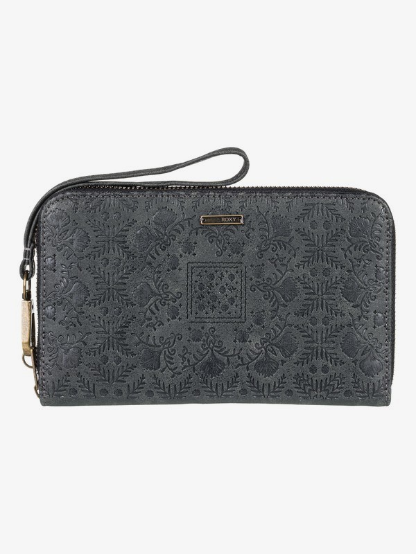 roxy, Won My Heart Zip-Around Wallet, TRUE BLACK (kvj0) 0 Won My Heart Zip-Around Wallet Black ERJAA03513 Roxy