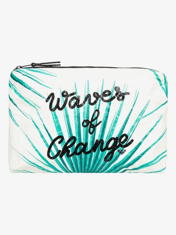 roxy, Seaside Love - Wendbare Tasche mit Reißverschluss, MARSHMALLOW (wbt0) 0 Seaside Love - Wendbare Tasche mit Reißverschluss Weiss ERJAA03545 Roxy