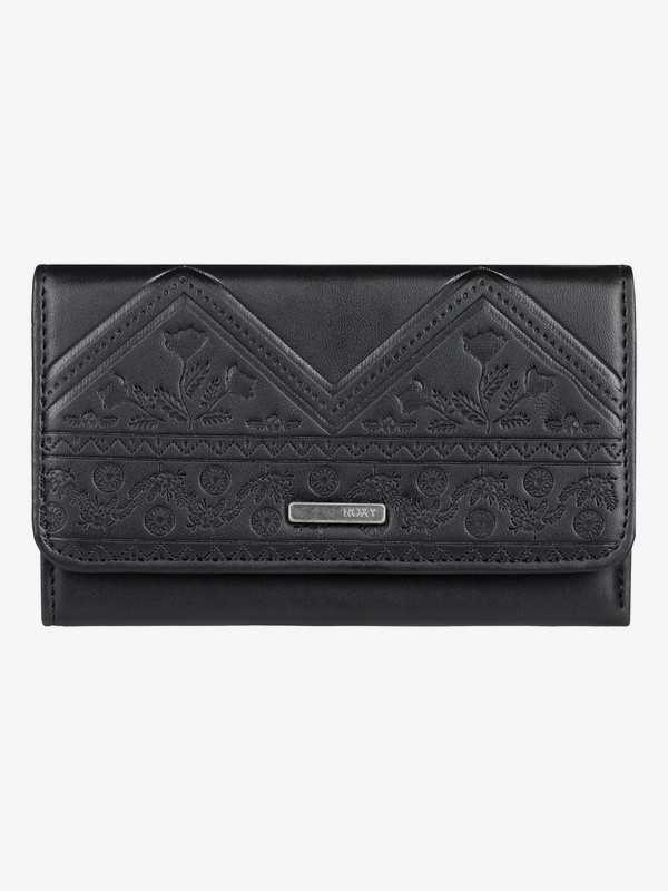 roxy, Juno - Portefeuille 3 volets, TRUE BLACK (kvj0) 0 Juno - Portefeuille 3 volets Noir ERJAA03553 Roxy