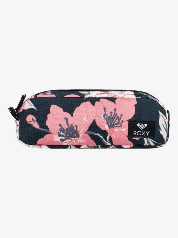 roxy, Da Rock Pencil Case, ANTHRACITE S NEW FLOWERS (kvj7) 0 Da Rock Pencil Case Black ERJAA03604 Roxy