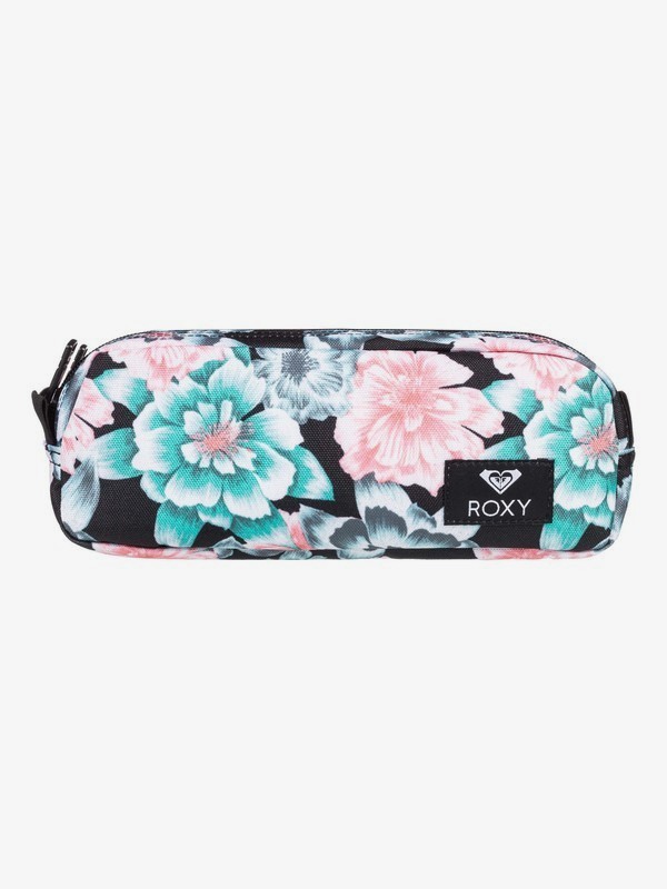 roxy, Da Rock - Estuche para Lápices para Mujer, ANTHRACITE S CRYSTAL FLOWER (xkbm) 0 Da Rock - Estuche para Lápices para Mujer Multicolor ERJAA03612 Roxy