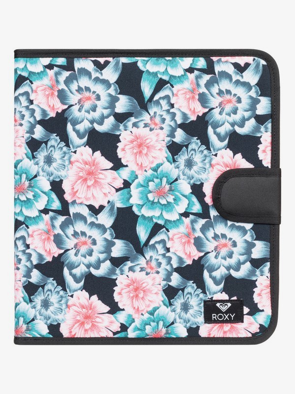 roxy, What A Day - Archivador con 4 Anillas para Mujer, ANTHRACITE S CRYSTAL FLOWER (xkbm) 0 What A Day - Archivador con 4 Anillas para Mujer Multicolor ERJAA03615 Roxy