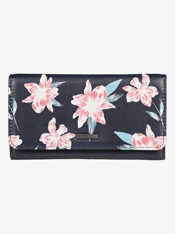 roxy, Hazy Daze - Portefeuille trois volets pour Femme, MOOD INDIGO F TANDEM (bsp8) 0 Hazy Daze - Portefeuille trois volets pour Femme Bleu ERJAA03619 Roxy