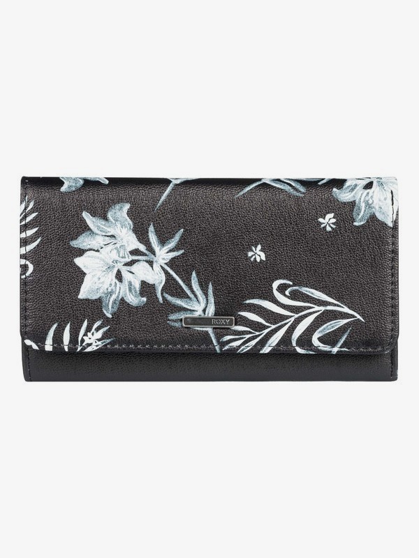 roxy, Hazy Daze - Tri-Fold Wallet for Women, TRUE BLACK FULL BICOLYS (xkww) 0 Hazy Daze - Tri-Fold Wallet for Women Multicolor ERJAA03623 Roxy