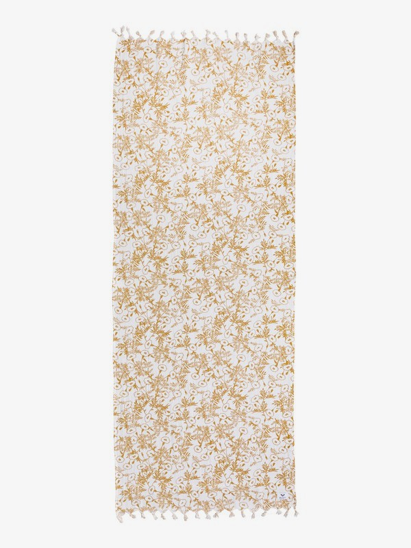 roxy, Can Be Cool Turkish Towel, HONEY GOLD (yjy0) 0 Can Be Cool Turkish Towel Yellow ERJAA03658 Roxy