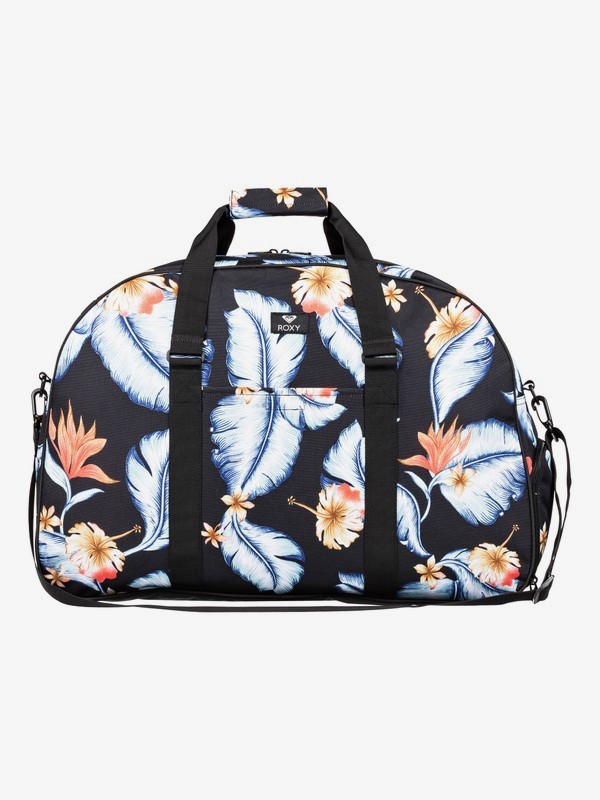 roxy, Feel Happy 60L - Grand sac de sport, ANTHRACITE TROPICAL LOVE S (kvj6) 0 Feel Happy 60L - Grand sac de sport Noir ERJBL03157 Roxy