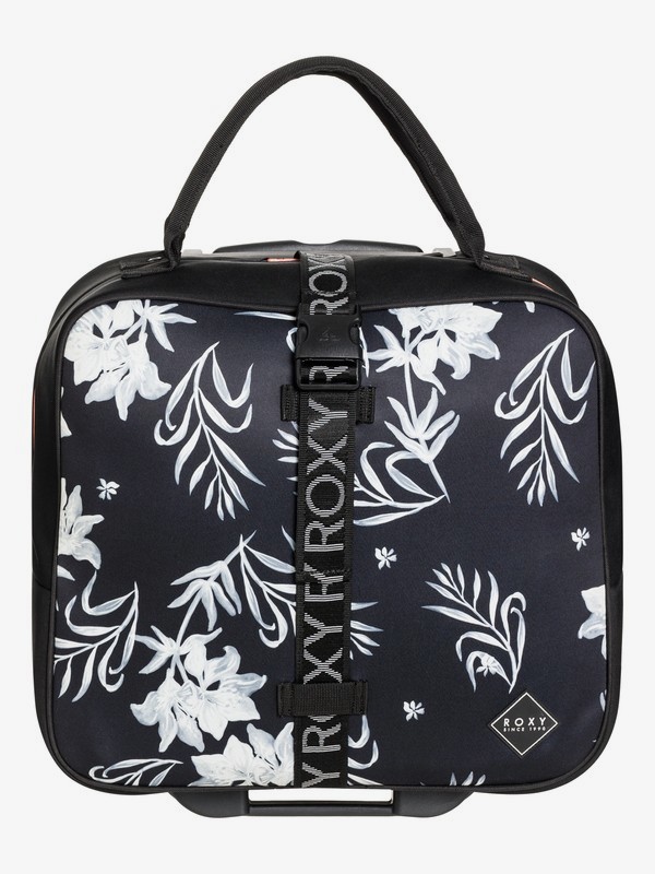 roxy, Geometric Storage - Sac cabine à roulettes pour ordinateur portable pour Femme, ANTHRACITE (kvj0) 0 Geometric Storage - Sac cabine à roulettes pour ordinateur portable pour Femme Noir ERJBL03161 Roxy