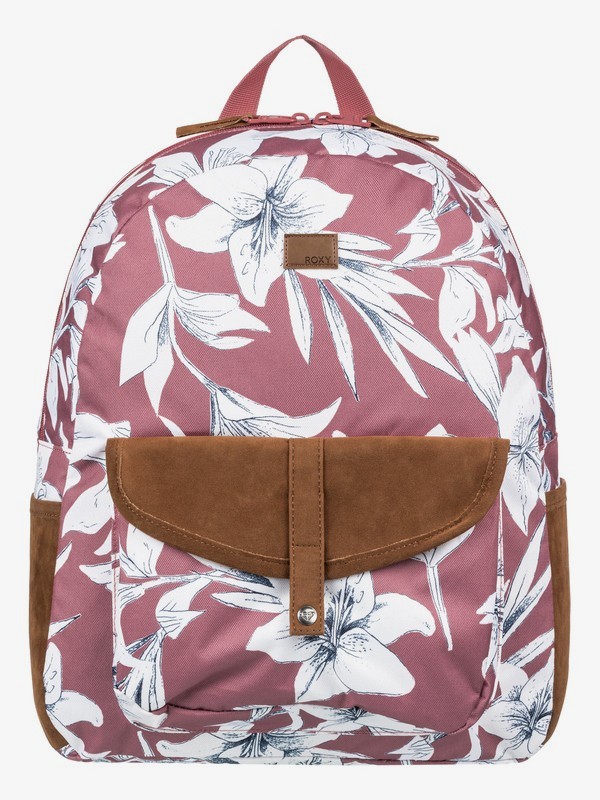 roxy, Mochila Mediana Carribean de 18L, WITHERED ROSE LILY HOUSE (mmg6) 0 Mochila Mediana Carribean de 18L Rosa ERJBP03734 Roxy