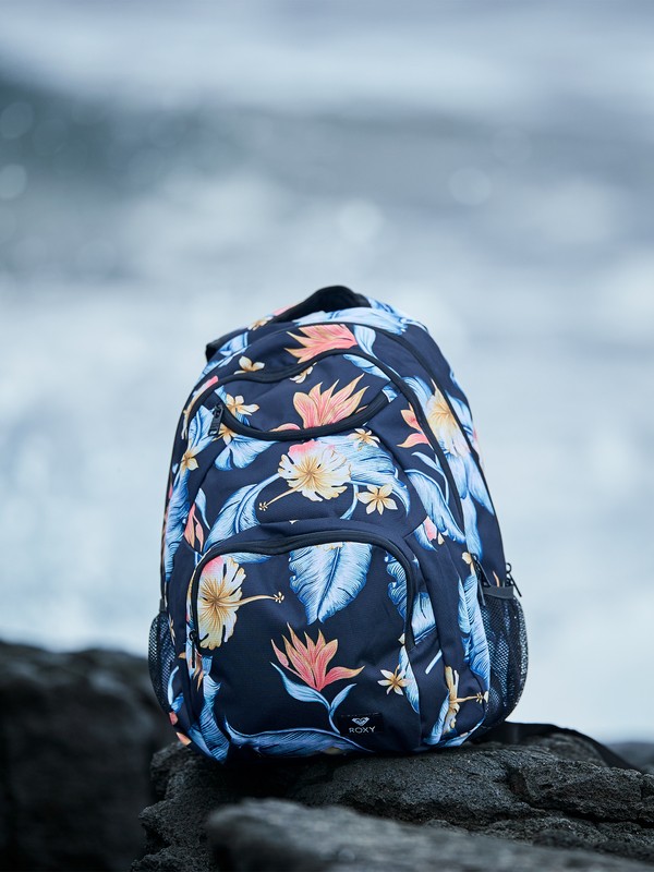 roxy, Shadow Swell 24L - Sac à dos taille moyenne, ANTHRACITE TROPICAL LOVE S (kvj6) 0 Shadow Swell 24L - Sac à dos taille moyenne Noir ERJBP03845 Roxy