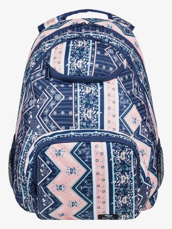 roxy, Shadow Swell 24L - Mittelgroßer Rucksack, MED BLUE NEWPORT BORDER SW (bte7) 0 Shadow Swell 24L - Mittelgroßer Rucksack Blau ERJBP03845 Roxy