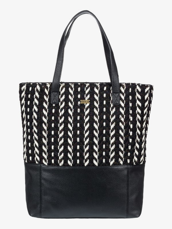 roxy, Hello Lovely - Tote bag pour Femme, ANTHRACITE (kvj0) 0 Hello Lovely - Tote bag pour Femme Noir ERJBP03987 Roxy