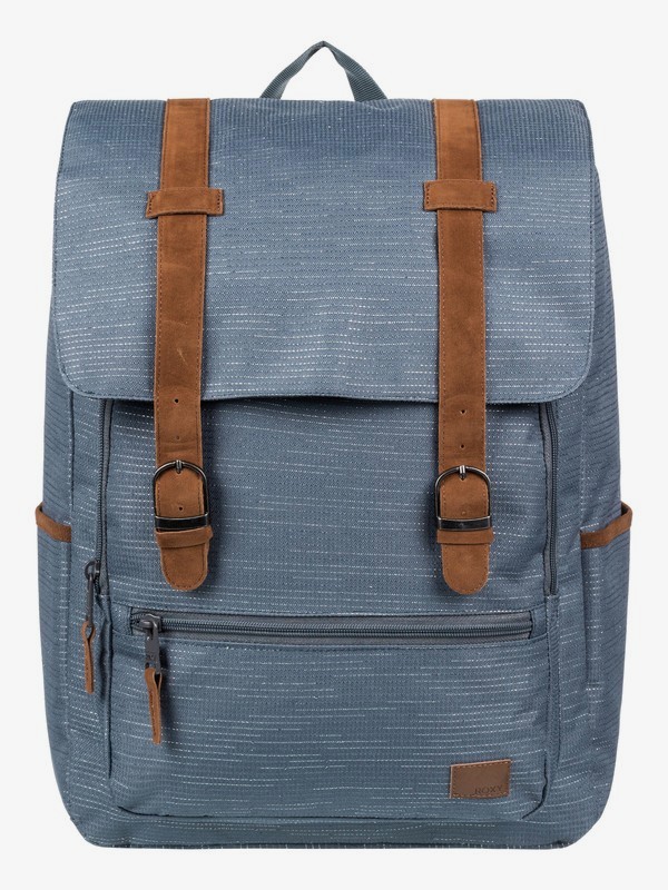 roxy, Ocean Vibes Lurex 18L - Sac à dos moyen pour Femme, TURBULENCE (kym0) 0 Ocean Vibes Lurex 18L - Sac à dos moyen pour Femme Noir ERJBP03993 Roxy