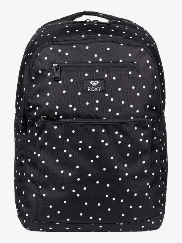 roxy, Here You Are 23.5L Medium Backpack, ANTHRACITE LITTLE THING S (kvj7) 0 Here You Are 23.5L Medium Backpack Black ERJBP04015 Roxy